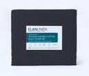 Elan Linen 100% Egyptian Cotton Vintage Washed 500TC Charcoal Double Bed Sheets Set-7