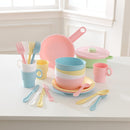 27pc Cookware Set - Pastel for kids-2