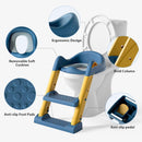 Potty Training Seat Step, Stool Ladder, Kids Boys Girls (Yellow)-3