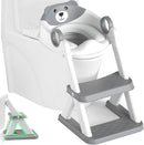 Potty Training Seat Ladder, Kids Boys Girls, Grey-1