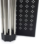 2 Pack Large Stainless Steel Roll Up Dish Drying Rack with Utensil Holder for Home Kitchen-7