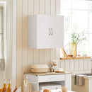Wall Cabinets Storage, White-9