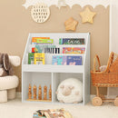 Kids Shelving Unit 3 Shelves 2 Compartments-2