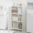 Bathroom Storage Cabinet 3 Shelves 1 Door-5