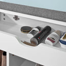 Padded Shoe Bench Lift Up Storage-7