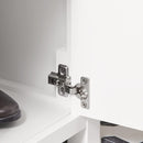 Shoe Cabinet Bench, White-9