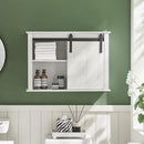 Bathroom Wall Cabinet Storage Cupboard-8