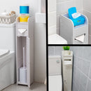 Toilet Paper Roll Holder for Bathroom (White, 80 cm)-3