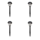 Lenoxx Wireless Solar-Powered Mosquito Killer Lamp (4-Piece, Black)-1