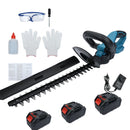 36V Cordless Electric Hedge Trimmer Garden Cutter Pruner W/ 3 Batteries-1