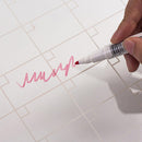 Large Magnetic Fridge Whiteboard Weekly Calendar Planner Acrylic White Board Set-13