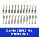 AU 1000 PCS Deutsch DT Connector Kit 14-16AWG Stamped Contacts 1100PCS UPGRADE-8