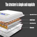 16 egg incubator fully automatic digital thermostat chicken eggs poultry-2