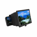 3D Mobile Phone Screen Magnifier 12" HD Video Amplifier for Smartphone Stand-4