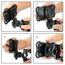 360° Motorcycle MTB Bike Bicycle Handlebar Mount Holder For Mobile Phone GPS AU-9