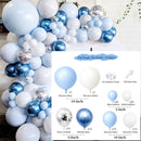 104PCS Blue Balloon Arch Kit Set Garland Birthday Wedding Baby Shower Party Decor-1