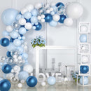 104PCS Blue Balloon Arch Kit Set Garland Birthday Wedding Baby Shower Party Decor-6