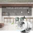 8inch Extractor Fan Duct Hydroponic Inline Exhaust Vent Industrial-5