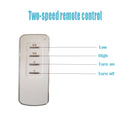 6" Inch Extractor Fan Remote Control Hydroponic Inline Exhaust Fan Industrial Vent-7