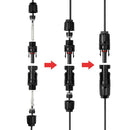 10 Pairs Solar Panel Connectors 30A Line Plug Socket Male & Female IP67 PV Cable-5