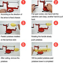 Manual Operation Potato Twister Tornado Slicer Automatic Cutter Machine Spiral-4
