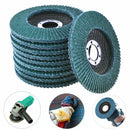 20PCS 5" 125MM Angle Grinder Flap Sanding Disc 120 Grit Grinding Wheel-8