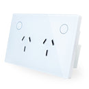 Smart Home WIFI Socket Double GPO Power Point Wall Outlet Switch AU-1