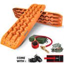X-BULL Recovery Tracks Boards Sand Truck Mud 4WD 4x4 Gen3.0 Orange/ Tyre Tire Deflator-1