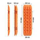 X-BULL Recovery Tracks Boards Sand Truck Mud 4WD 4x4 Gen3.0 Orange/ Tyre Tire Deflator-5