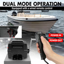 X-BULL 5000LBS Electric Boat Winch 12V Portable Detachable Marine Ship Trailer Winch-4