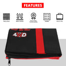 X-BULL Recovery tracks Carry Bag 4x4 Extraction Tred Bag Black-6