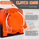 ZESUPER 12V Electric Winch 4500lb Synthetic Rope Boat Winch ATV Winch Trailer Winch 4WD-4