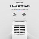 CARSON Portable Air Conditioner Mobile Fan Cooler Cooling Dehumidifier 9000BTU-5