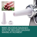 EuroChef Meat Grinder Electric Stainless Steel Mincer Sausage Kebbe Maker-4
