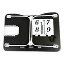 EKKIO Extra Large Multifunctional Portable Bed Tray Laptop Desk (Black)-7