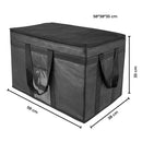 GOMINIMO 80L Large Insulated Food Delivery Bag with Zipper Closure (Black)-8