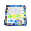GOMINIMO Kids Water Paint Mat with Alphabet and Animals Design (1m x 1m)-1