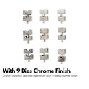 RYNOMATE 8 Ton Hydraulic Crimping Tool with 9 Dies( Yellow)-7