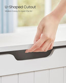 VASAGLE Storage Bench White-7