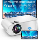 YABER V2 Native 720P LCD Entertainment Projector-1
