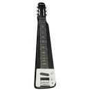 Karrera 29in 6-String Lap Steel Hawaiian Guitar - Black-1