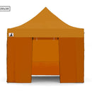 Wallaroo Gazebo Tent Marquee 3x3 PopUp Outdoor  - Orange-3