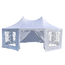 Wallaroo 6x4.5m Wedding Gazebo Marquee with Sidewalls-1