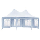 Wallaroo 6x4.5m Wedding Gazebo Marquee with Sidewalls-5