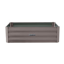 Wallaroo Garden Bed 100 x 60 x 30cm Galvanized Steel - Grey-2