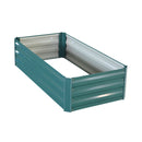 Wallaroo Garden Bed 120 x 60 x 30cm Galvanized Steel - Green-3