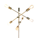 Sarantino 6-Light Metal Sputnik Floor Lamp-2