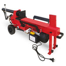 Yukon 12 Ton Electric Hydraulic Log Splitter Wood Timber Firewood Block Cutter-1