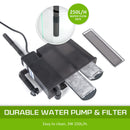 Aquarium Starfire Glass Fish Tank Set Filter Pump 70L-8