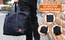 Shopper Bag Travel Duffle Bag Foldable Laptop Luggage Nylon KO-BOSTON NAVY-2